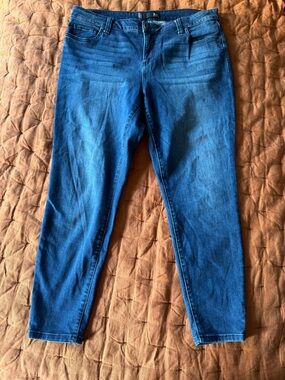 Kut from the Kloth Deep Blue Skinny Jeans